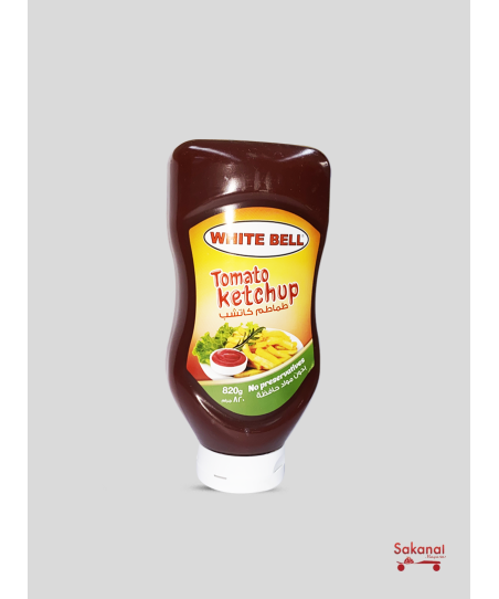 KETCHUP TOMATE WHITE BELL 820G