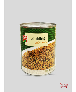 CONSERVE LENTILLES BF 800G