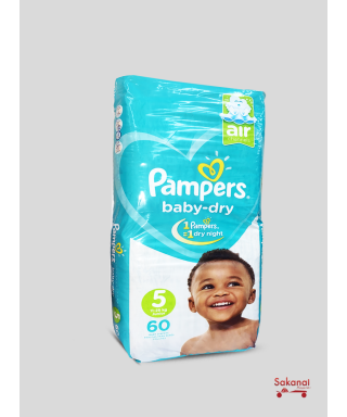 COUCHE PAMPERS JUMBO N5...