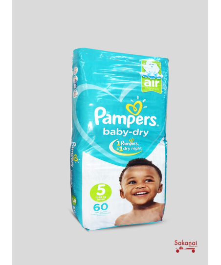 COUCHE PAMPERS JUMBO N5...