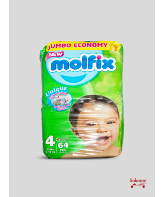 COUCHE MOLFIX JUMBO N°4...