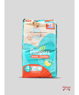 COUCHE PAMPERS CULOTTE N°4...