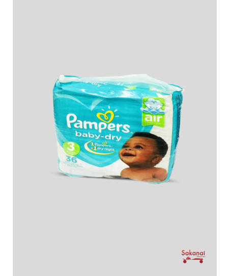 COUCHE PAMPERS JUMBO N3...