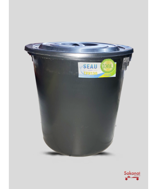 POUBELLE SEAU TPH PLAST 130L