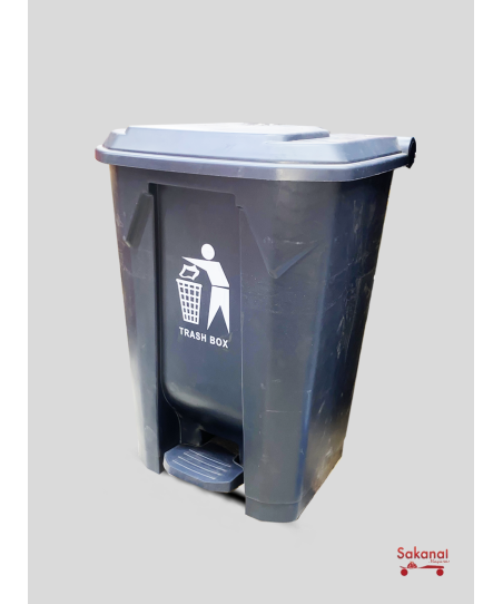 POUBELLE TRASH BOX 80L PEDALE