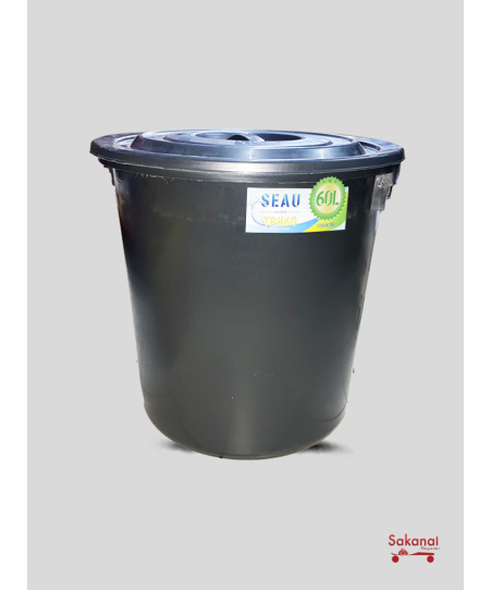 POUBELLE SEAU TPH PLAST 60L