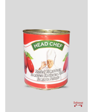 TOMATE PELEE HEAD CHEF 800G