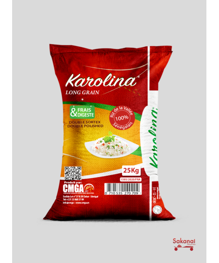 25KG KAROLINA VALLEY WHOLE...