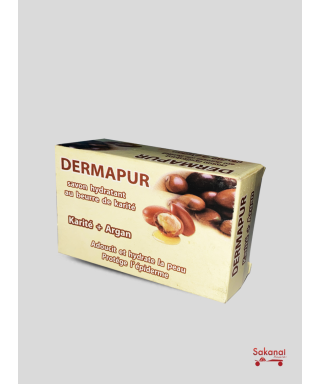 150G SHEA+ARGAN DERMAPUR SOAP