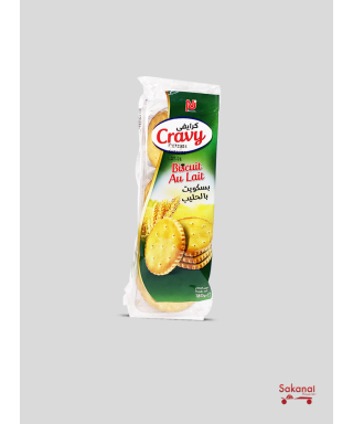 BISCUIT AU LAIT CRAVY 180G