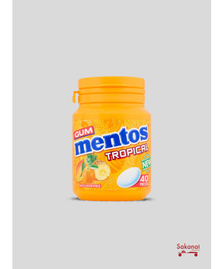 CHEWING GUM MENTOS TROPICAL...