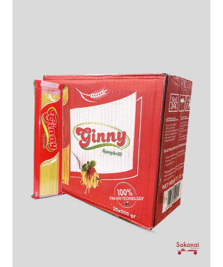 CARTON SPAGHETTI GINNY 20*500G