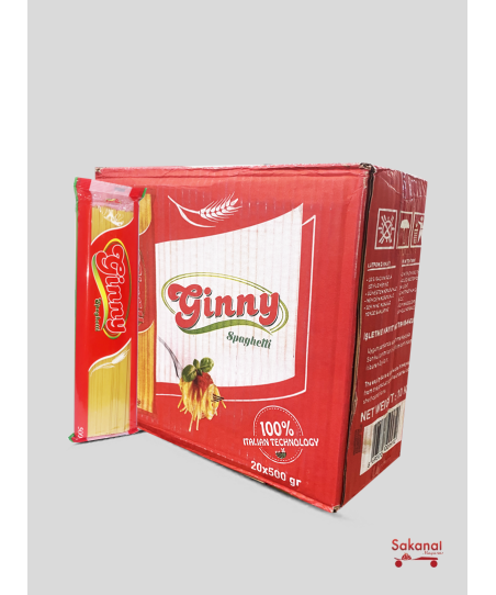 CARTON SPAGHETTI GINNY 20*500G