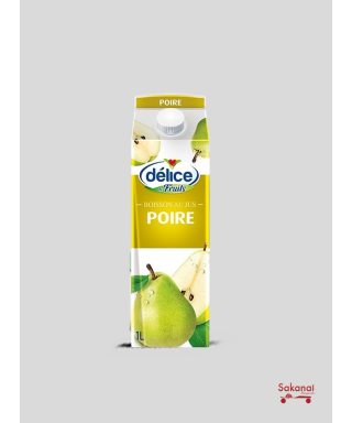 JUS DELICE DE FRUITS POIRE 1L