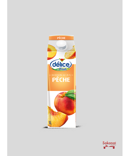 JUS DELICE DE FRUITS PECHE 1L