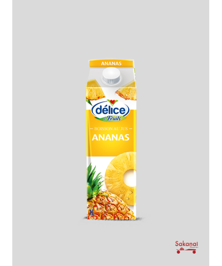 JUS DELICE DE FRUITS ANANAS 1L