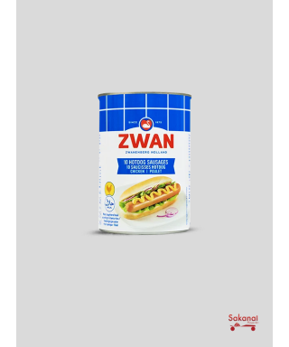 ZWAN HOT DOG POULET 200G