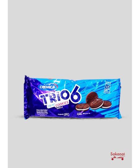 BISCUIT TRIO6 CREME 42G*12PCS