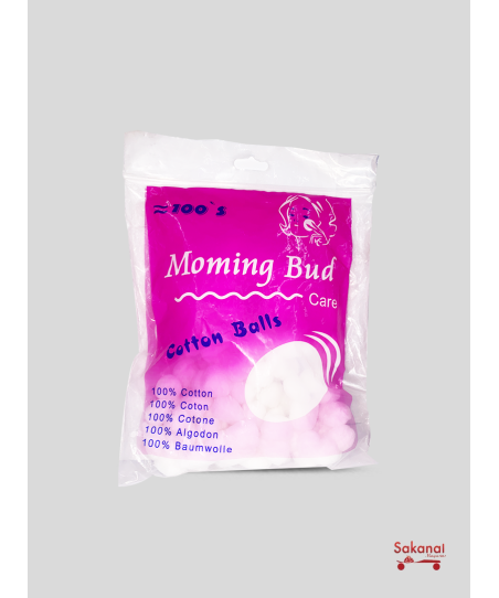 100PCS WHITE MOMING BUD...