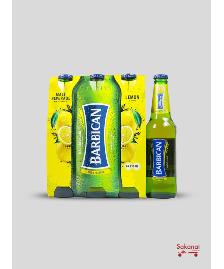 6*330ML BARBICAN LEMON DRINK