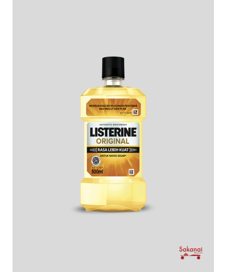 LISTERINE BDB ORIGINAL 500ML