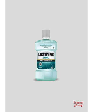 LISTERINE BDB ZERO 250ML