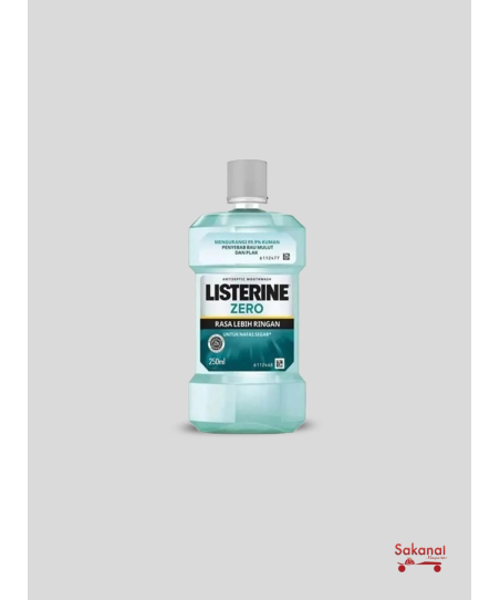 LISTERINE BDB ZERO 250ML