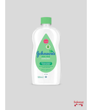 JJ BABY OIL ALOE VERA 500ML