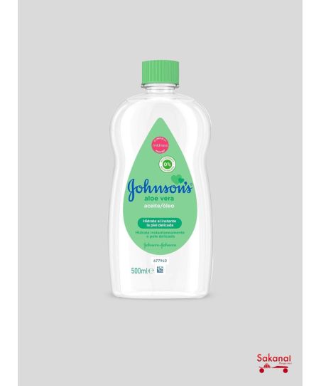 JJ BABY OIL ALOE VERA 500ML