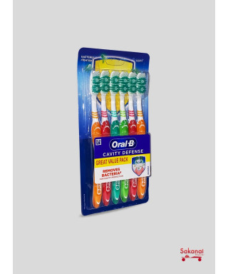 ORAL B BROSSE TB MED 3PCS