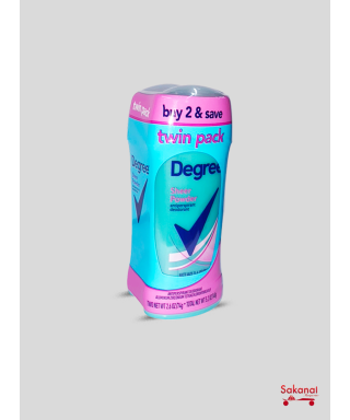 DEODORANT DEGREE IS 2.6OZ...