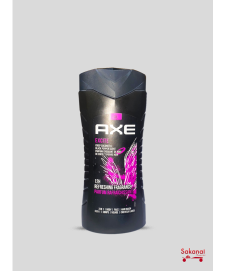 400ML EXCITE AXE SHOWER GEL