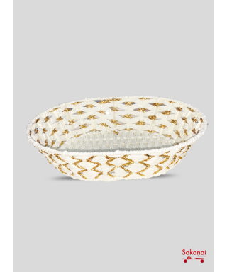 CAC820296 BEIGE OVAL...