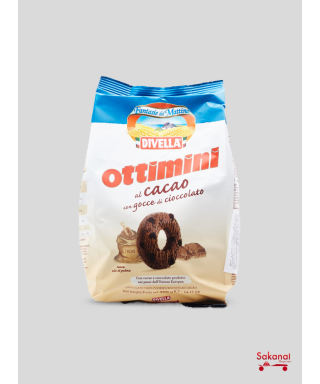 BISCUIT DIVELLA AL CACAO 400G