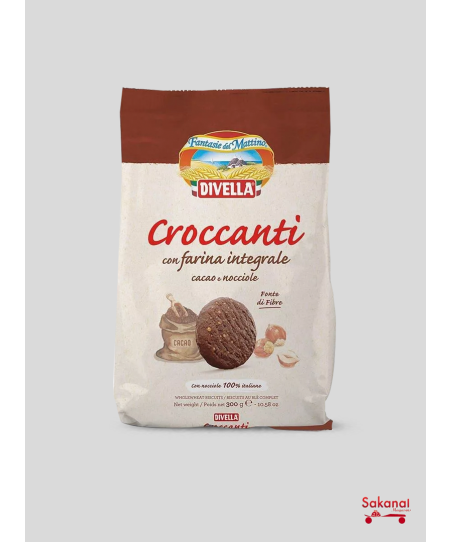 BISCUIT CROCCANTI CACO ET...