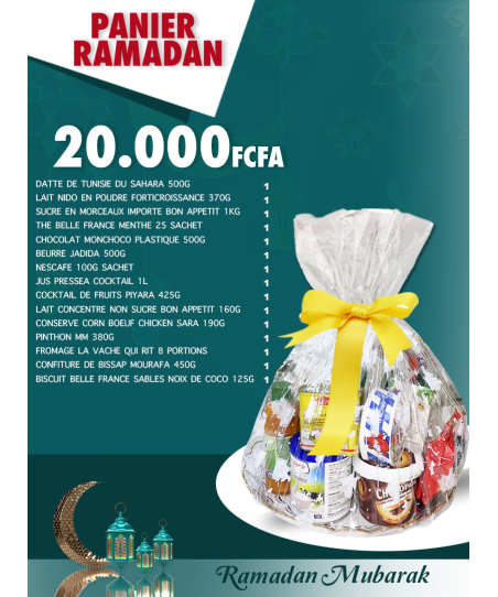 PANIER RAMADAN 20000