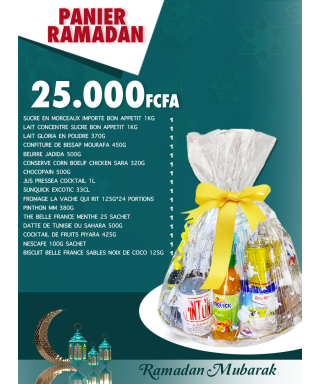 PANIER RAMADAN 25000