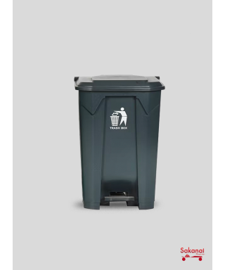 POUBELLE TRASH BOX 80L PEDALE