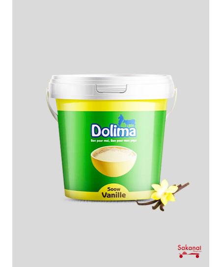 LAIT DOLIMA YAOURT VANILLE 1KG