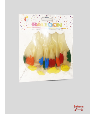 BALLON PARTY MM 6PCS...