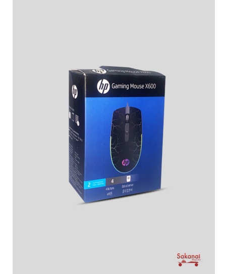 X600 HP USB WIRED GAMING MOUSE