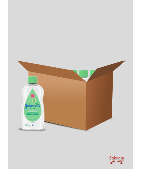 12*500ML JJ BABY OIL CARDBOARD