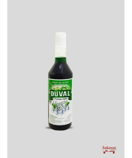 75CL MINT DUVAL SYRUP