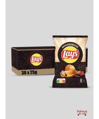 CARTON CHIPS LAYS BARBECUE...