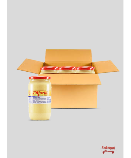 CARTON MOUTARDE DIJONA 850G