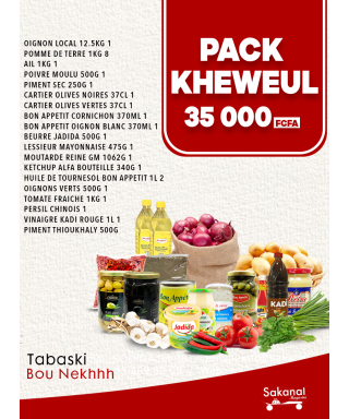 PACK TABASKI XEWEUL