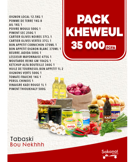 PACK TABASKI XEWEUL