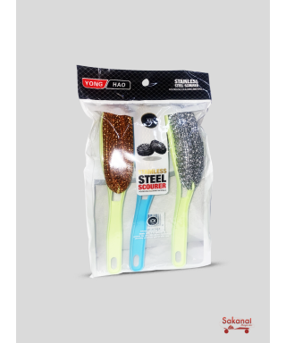 EPONGE METALIQUE 3PCS SCOURER