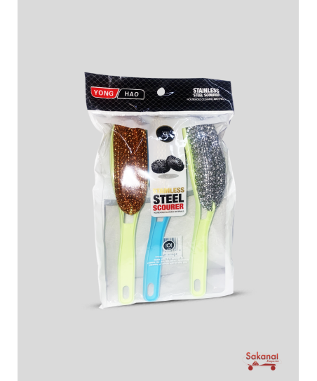 EPONGE METALIQUE 3PCS SCOURER