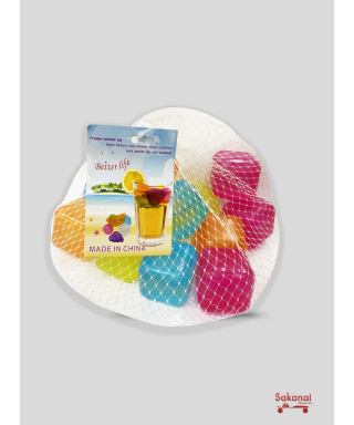 BOULES DE GLACONS EN COULEURS